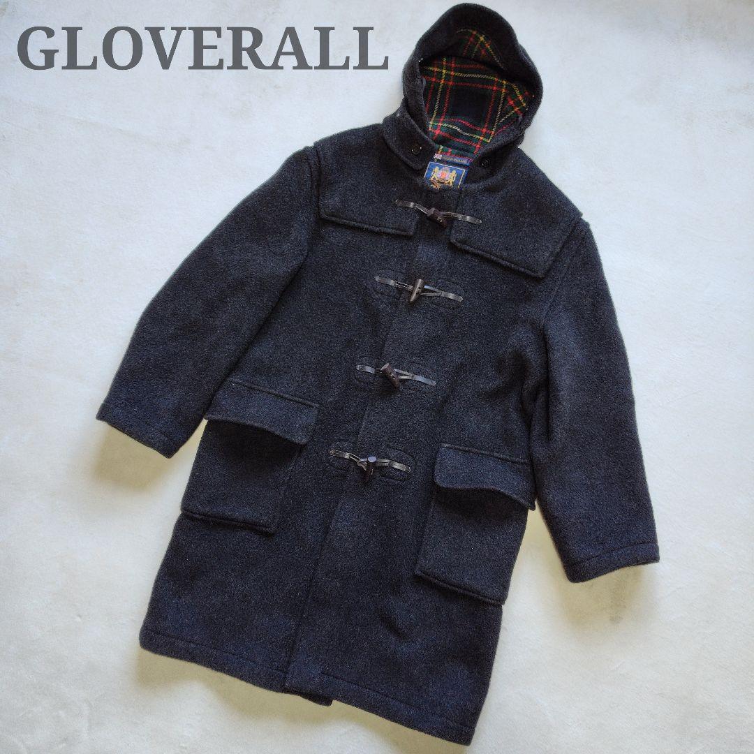 GLOVERALL ダッフルコート チャコールグレー　大きいサイズ　XL〜2XL