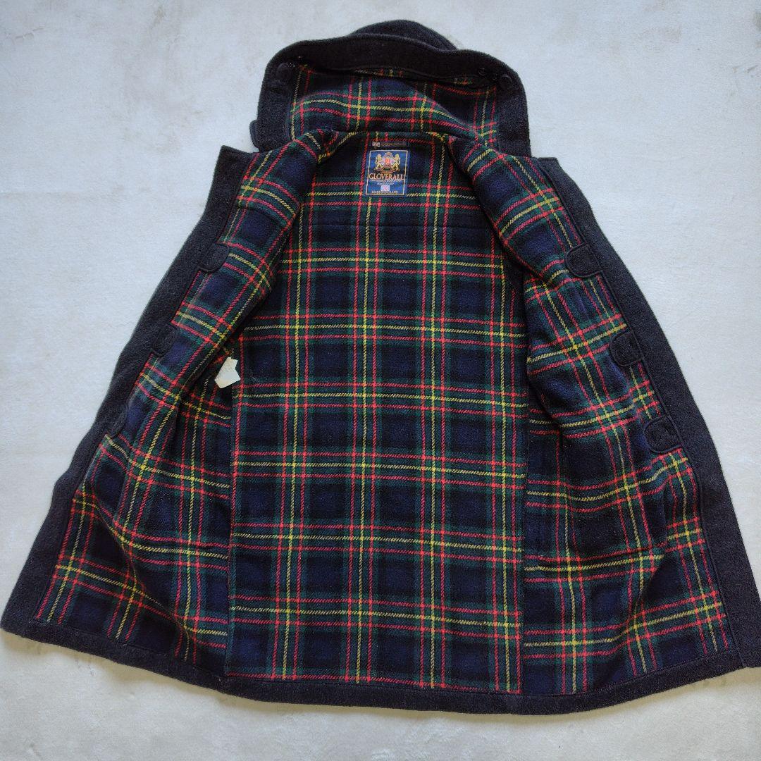 GLOVERALL ダッフルコート チャコールグレー　大きいサイズ　XL〜2XL