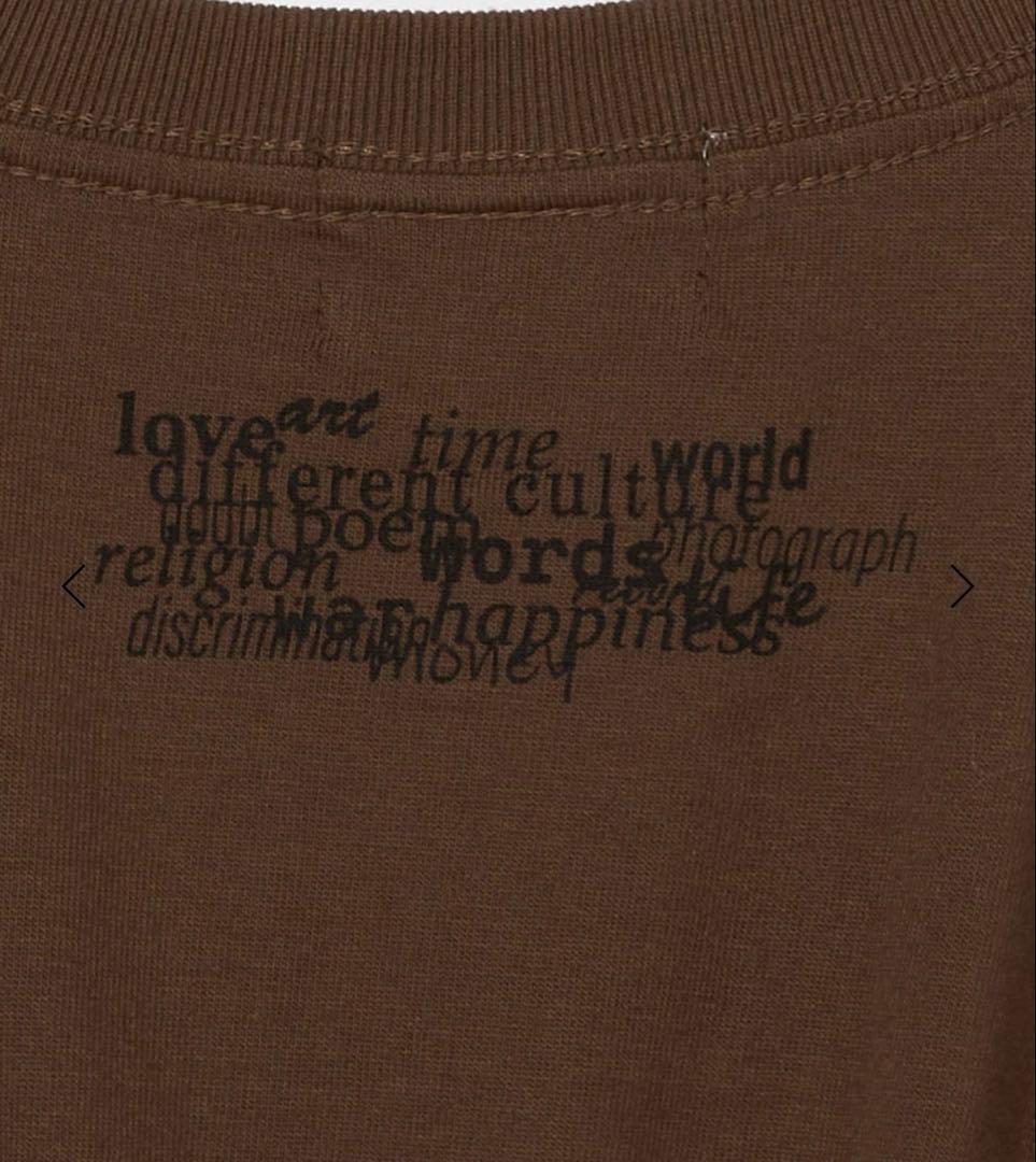 【別注】＜Ruro × 6＞SHIRRING Tシャツ