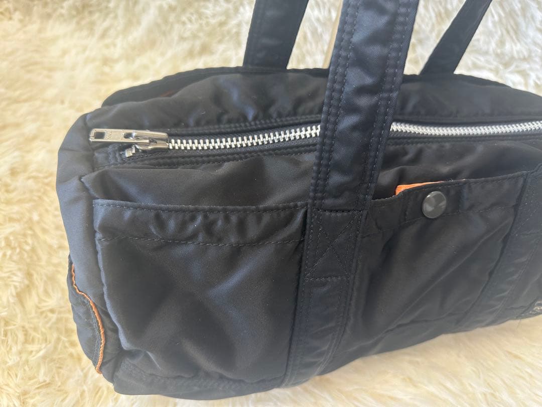 ✨廃盤品✨【PORTER ポーター】 タンカー ボストン ドラムバッグ 黒