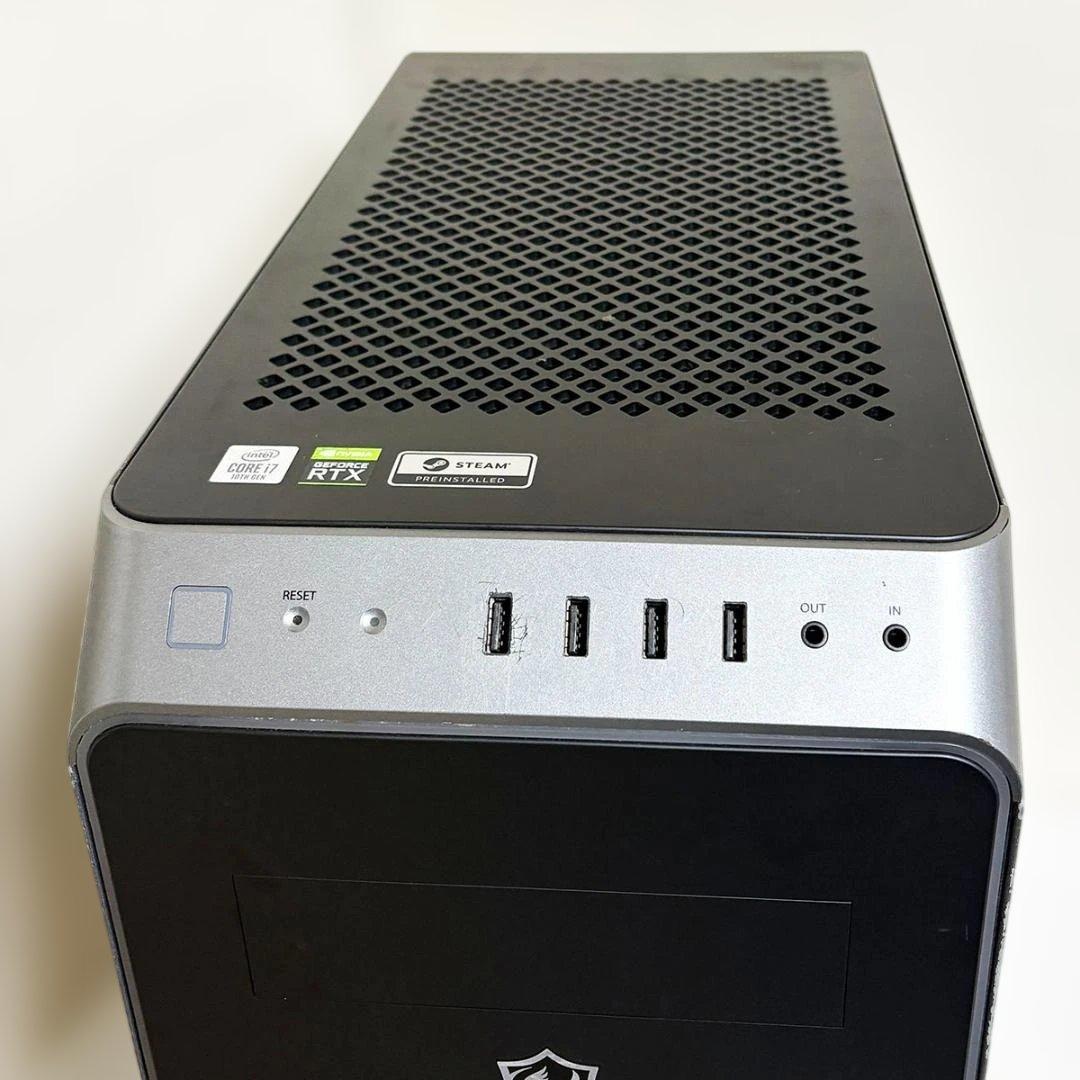ガレリア GALLERIA PCケース ATX 自作 ゲーミングPC LED