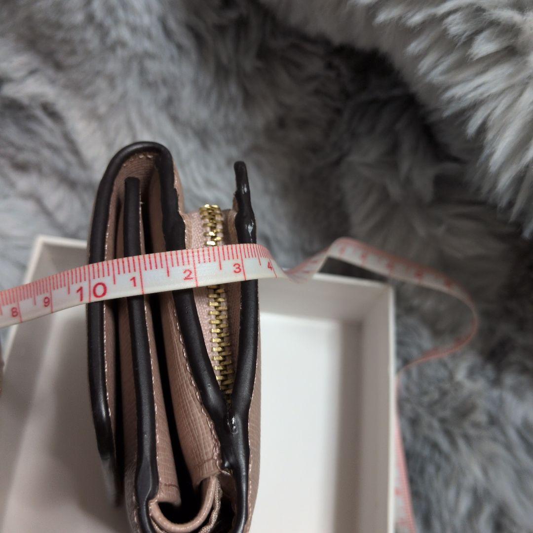 K*様 FURLA ピンク 三つ折り財布
