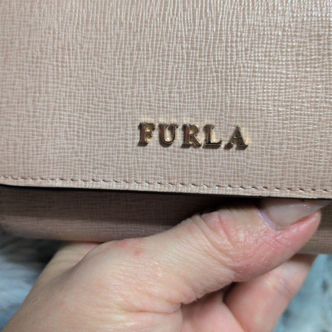 K*様 FURLA ピンク 三つ折り財布