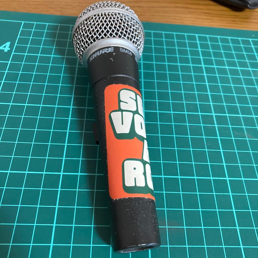 T*o様 SHURE SM-58 スイッチ付き　ケーブル、ケース付き