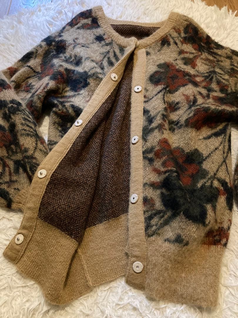 トップス Ameri 3WAY NOSTALGIC RUG KNIT