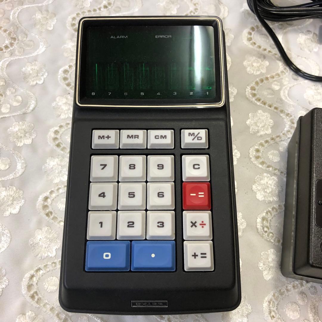 SHARP 電子ソロバン　COMPET EL-8M 1971年　コンペット