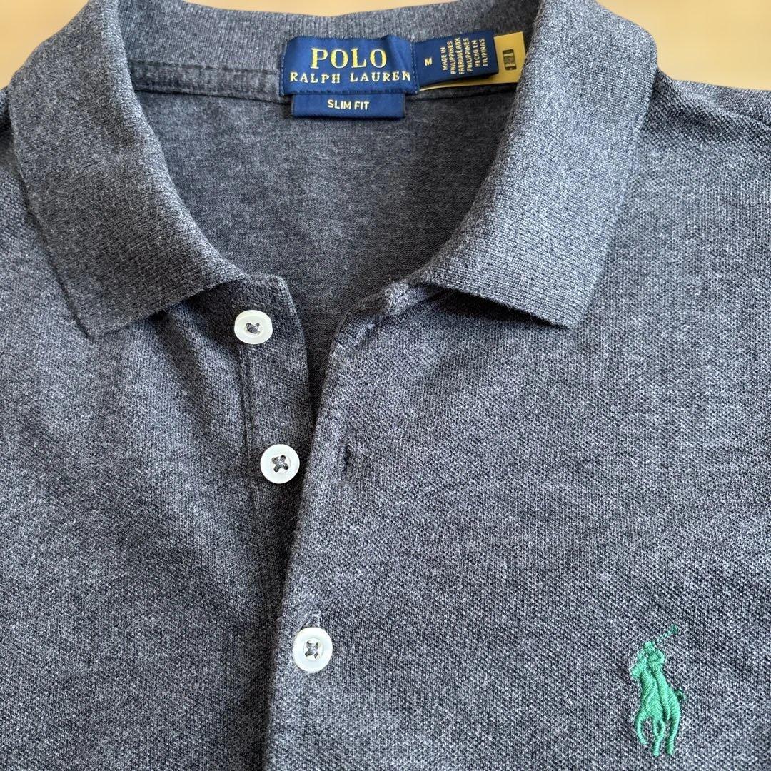 POLO RALPH LAUREN ダークグレー M購入時22,770円1度着用