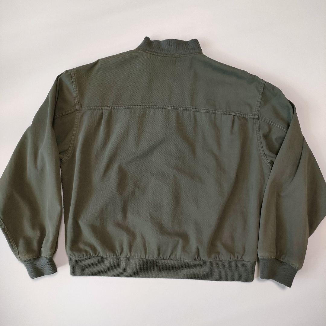 90s l.l.bean MA-1型 コットンツイルブルゾン オリーブ