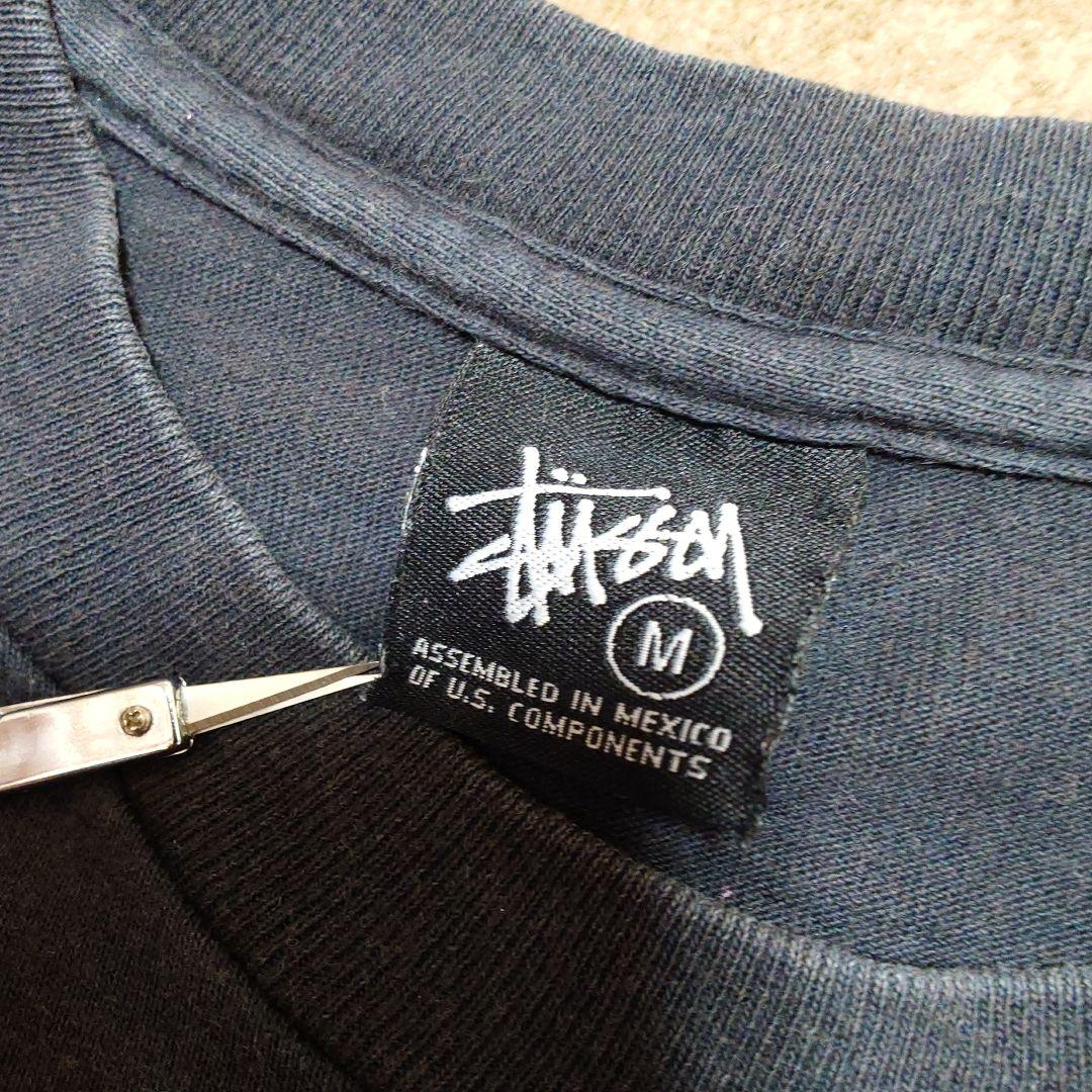 Stussy ローマ法王 Tシャツ 黒 M ブラック　old 限定