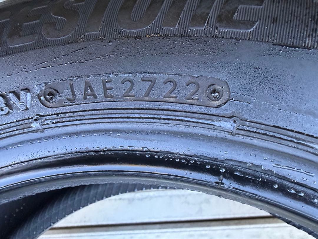 ブリザック VRX3 冬タイヤ 155/65R14 4本中古