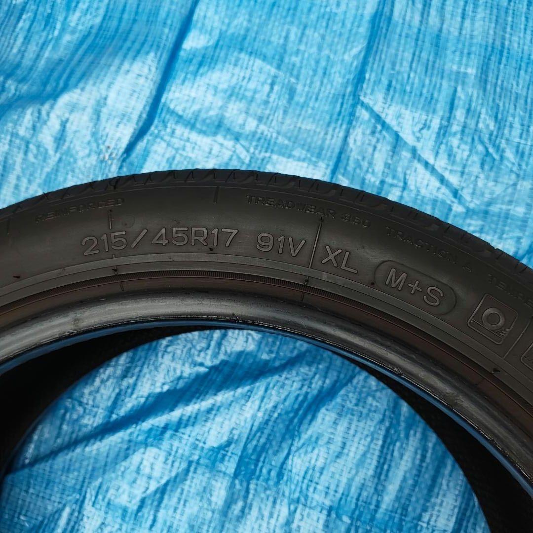 ナンカン NS-20 215/45R17 ② バリ山 2025年製 送料込み