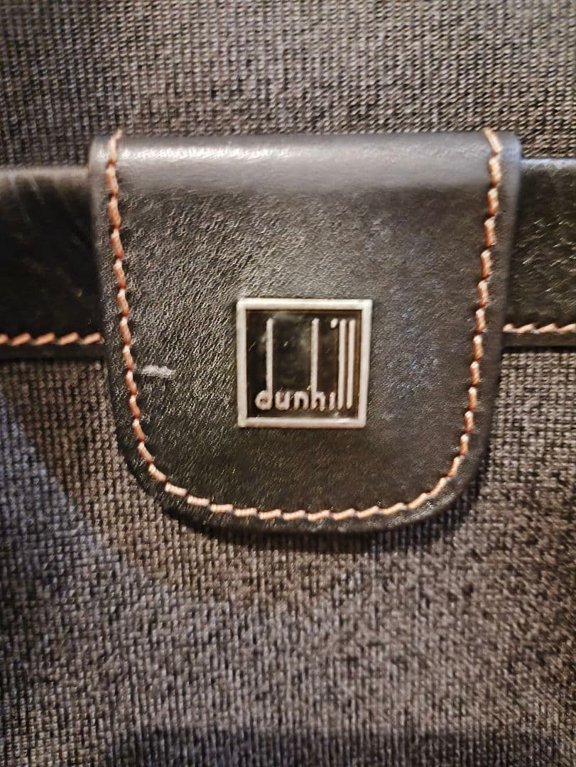 レア　美品dunhill ダークグレー ボストンバッグ