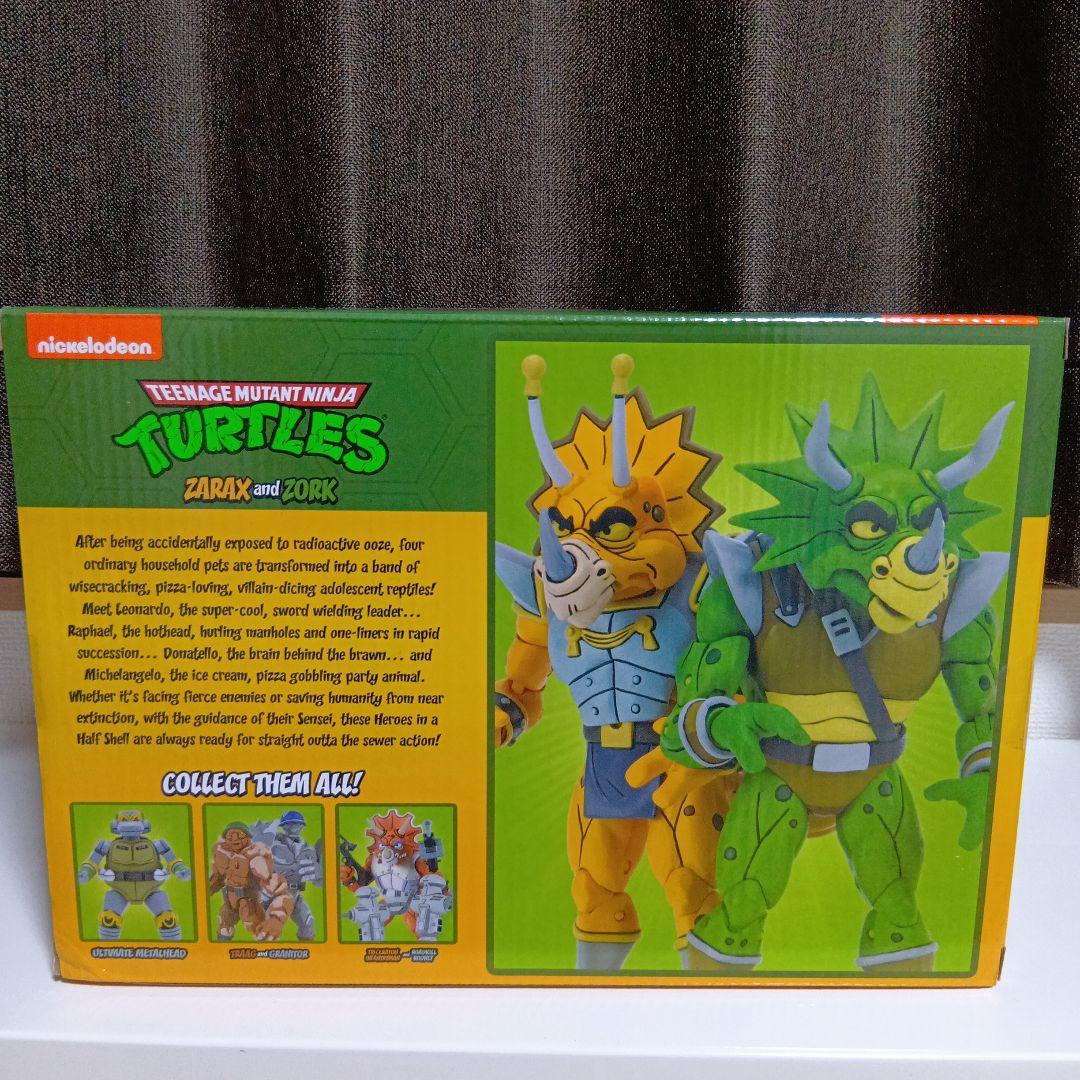 TMNT Zarax and Zork　ネカ　ミュータントタートルズ　neca