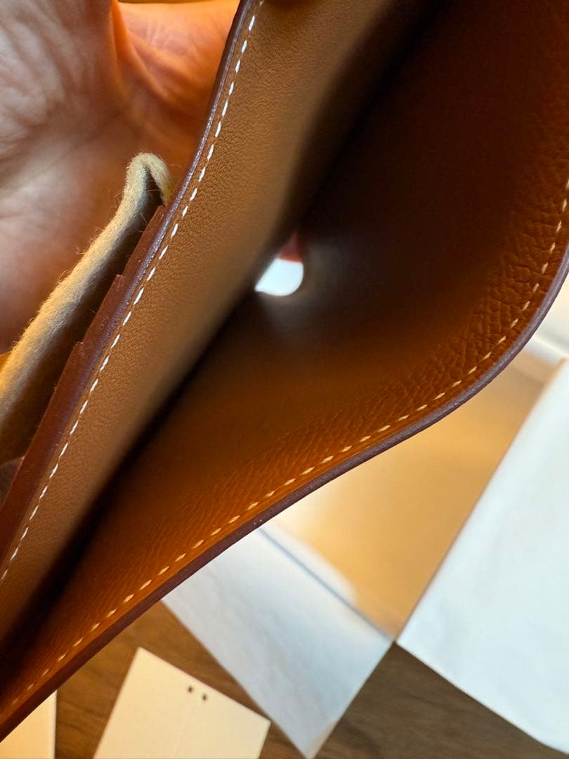 HERMES べアンコンパクトゴールド 新品未使用