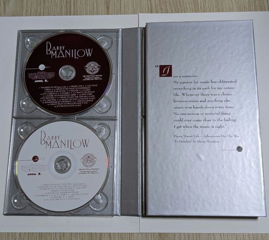 CD4+DVD★Barry Manilow／Complete〜 バリー・マニロウ