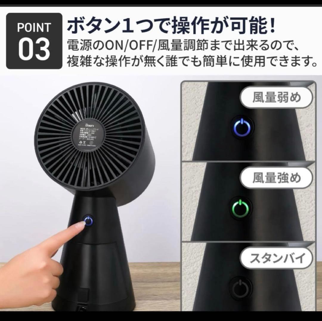 Bolani 卓上レンジフード 卓上吸煙機 オレンジ　cxx-20-TBX7