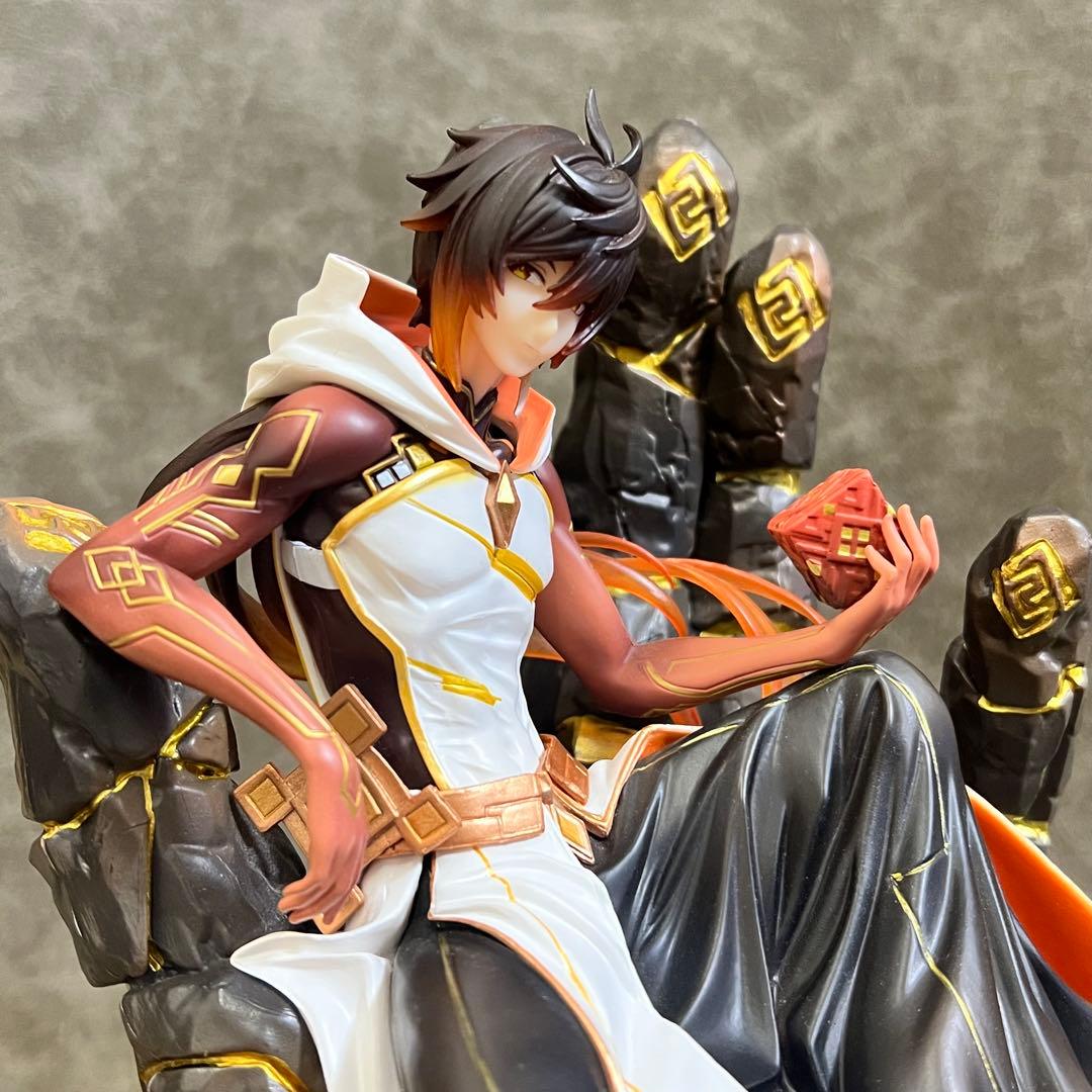 原神　鐘離　神装　塗装済み　完成品　ガレージキット　1/7スケール