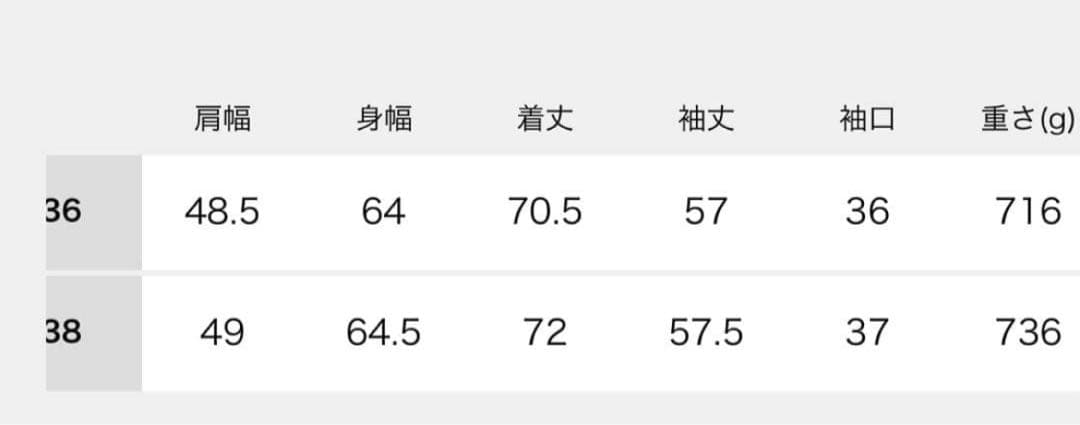 2026・NOBLE コットンダブルクロスハーフコート　36