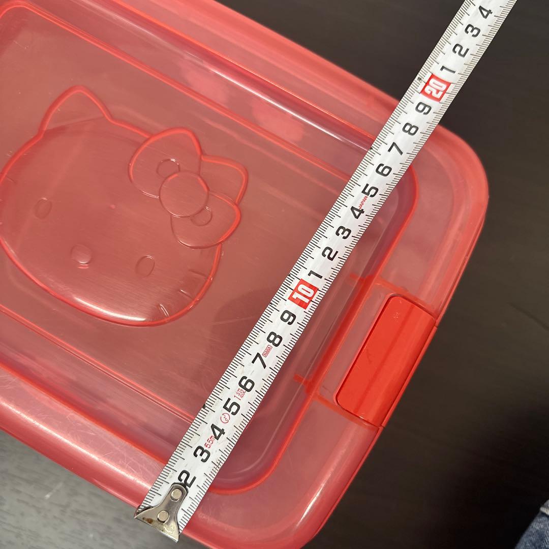 ハローキティ収納ケース　昭和レトロ　おまけ付き