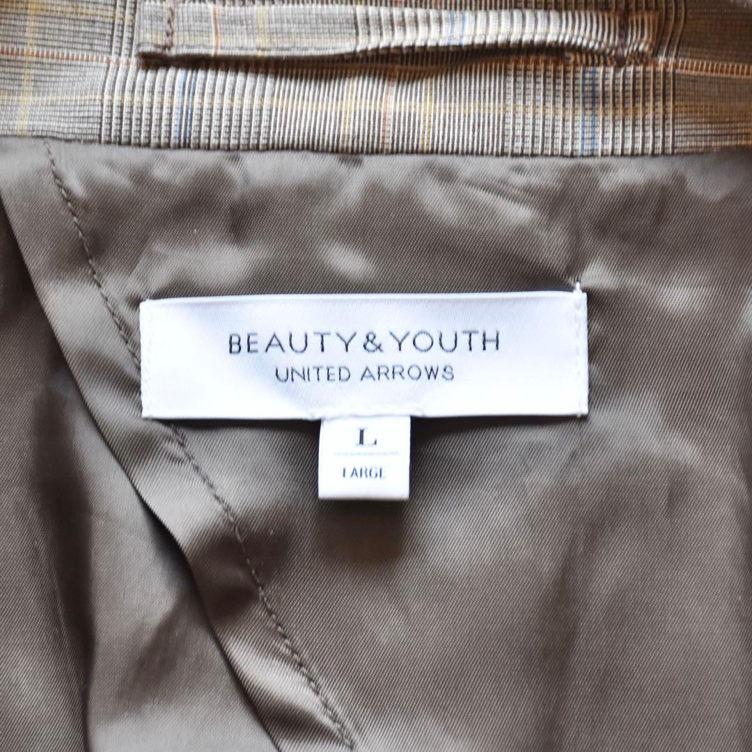 【Lサイズ】BEAUTY&YOUTH ダブルブレストテーラードジャケット