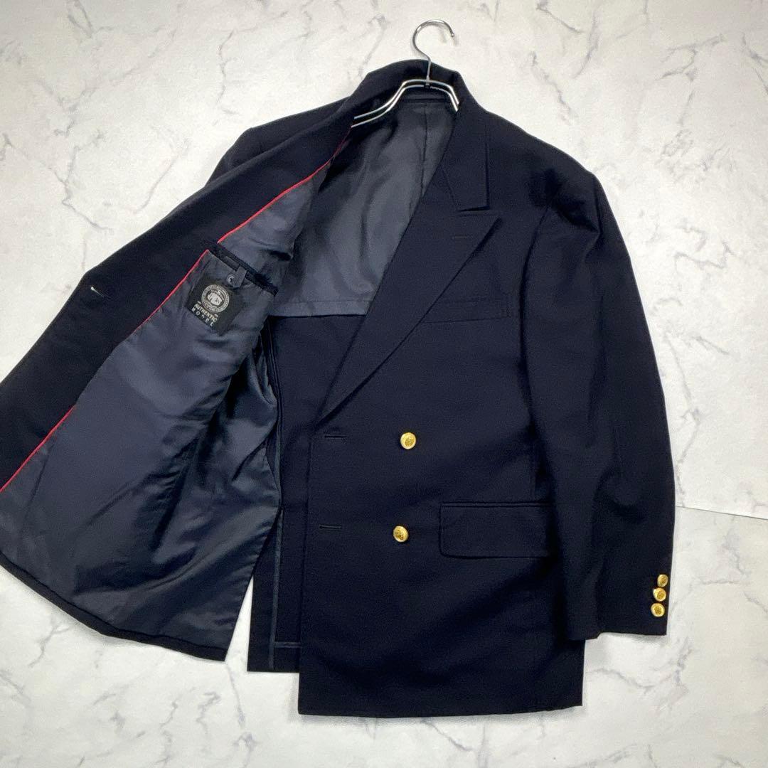 【逸品】J.PRESS 紺ブレ　ダブルブレストJK　金釦　オーセンティックモデル