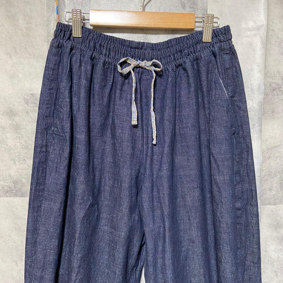 【PARIS DE AOUNE】サンカクチャココラボデニム 新品 FREE 青
