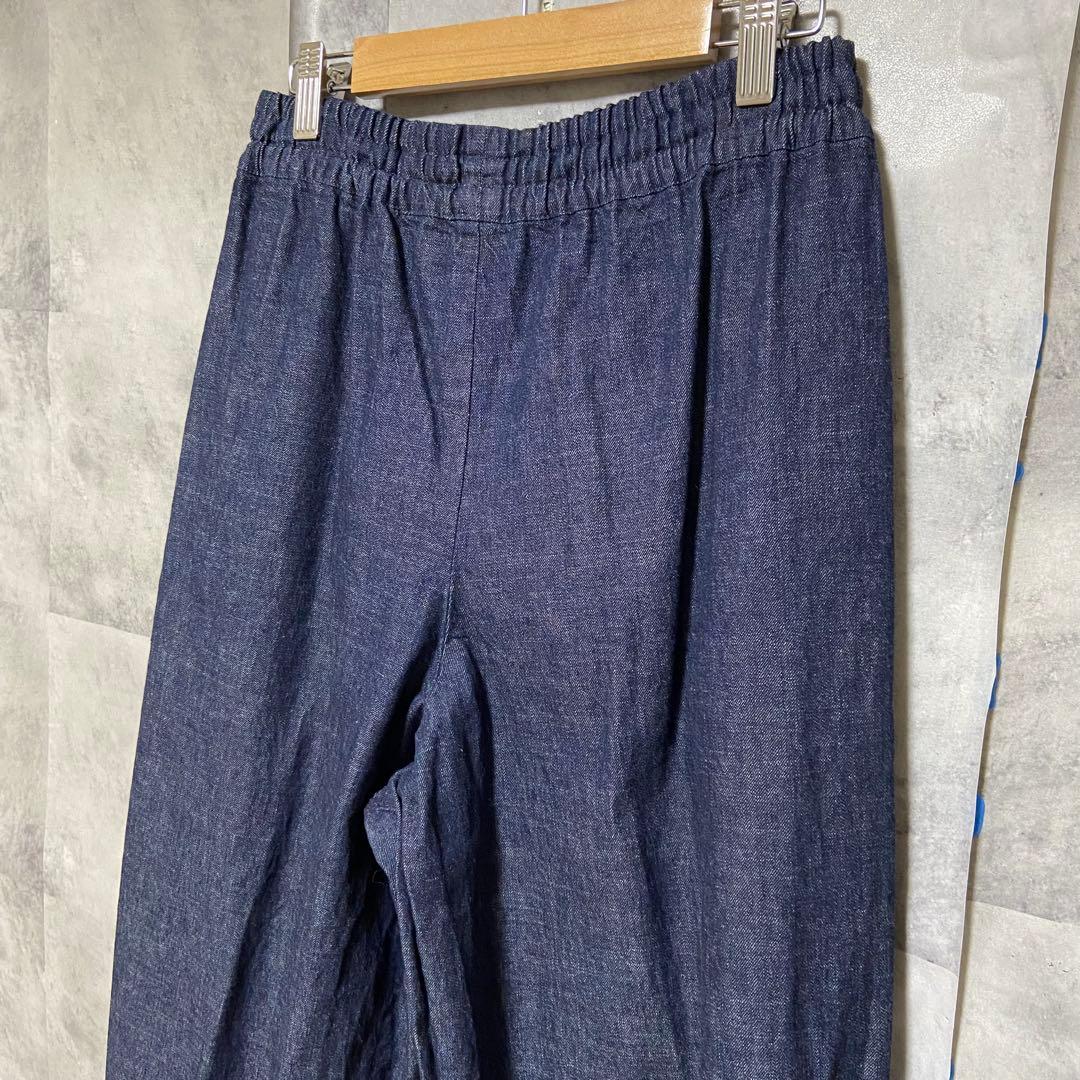 【PARIS DE AOUNE】サンカクチャココラボデニム 新品 FREE 青