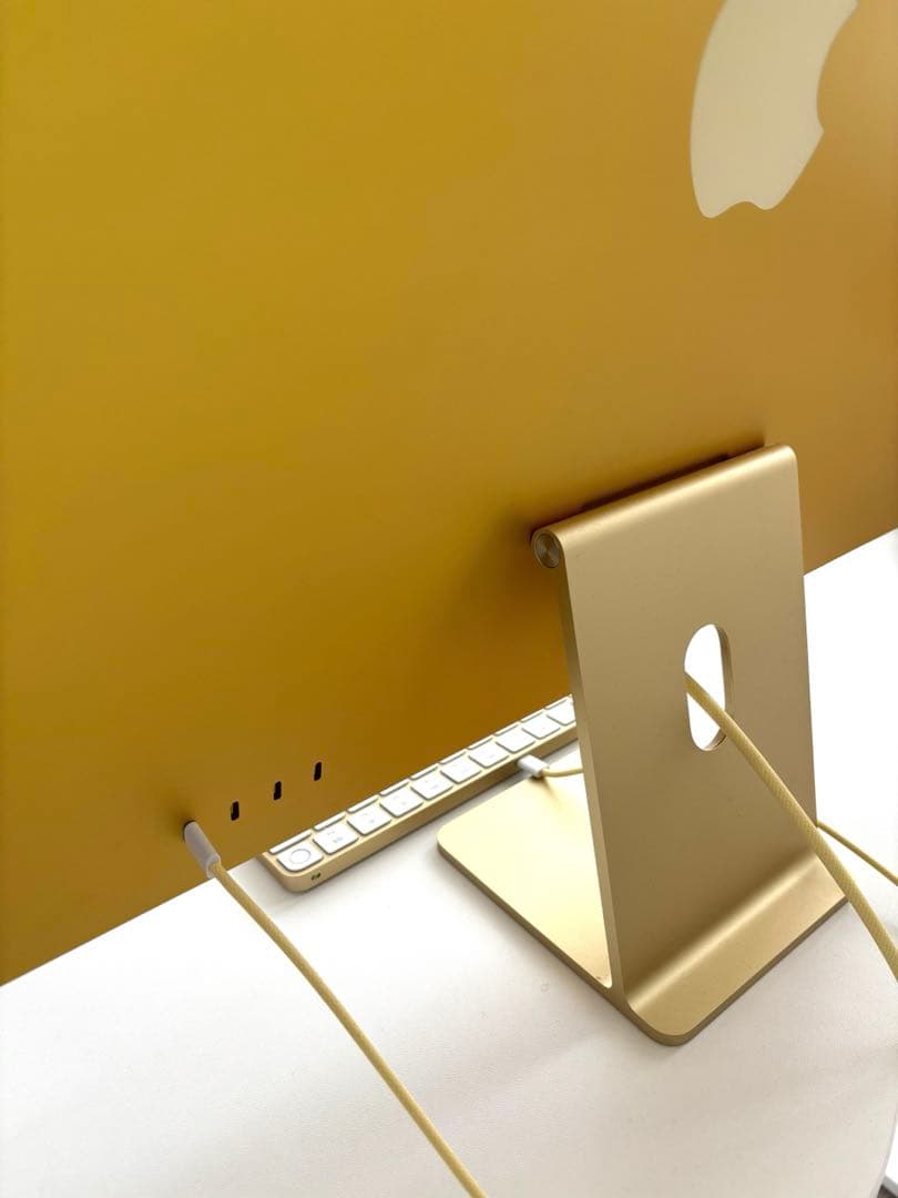【iMac M4】 24インチ 512GB イエロー