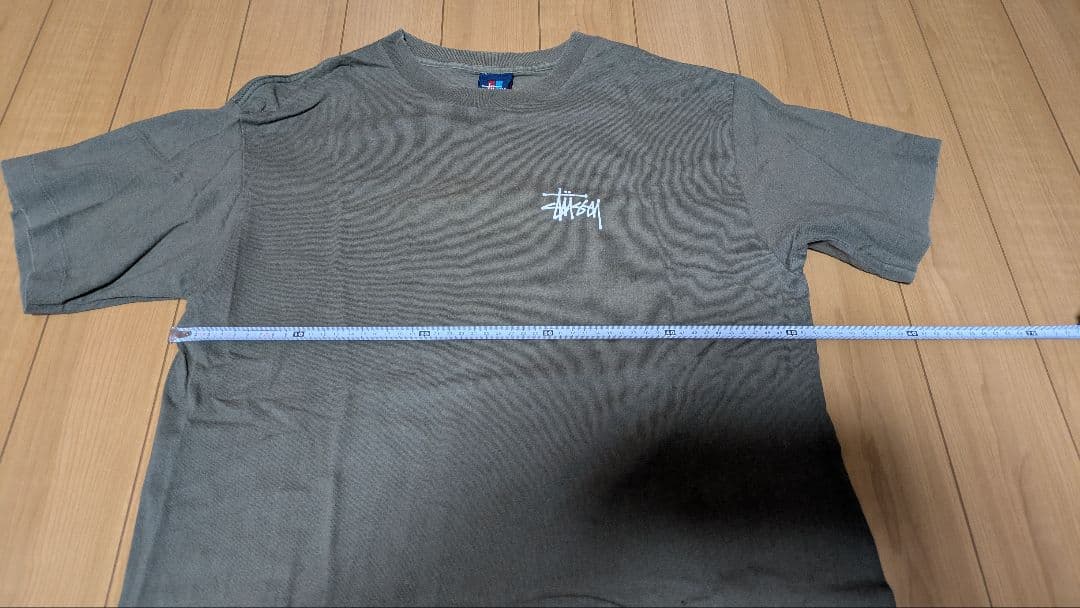 OLD Stussy 90' sドラゴンTシャツ オリーブMade in USA