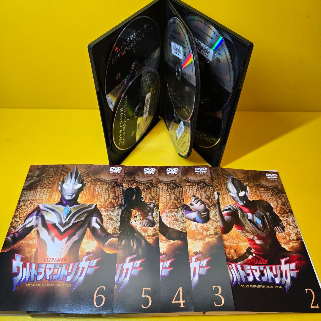 ※新品ケース交換済み　ウルトラマントリガー NEW GENERA　DVD 全6巻