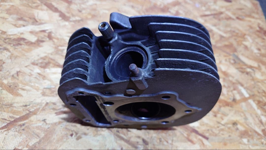 ヤマハSR500 400　OMC コンプリートシリンダーヘッド 面研ポート加工品