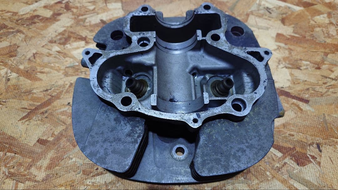 ヤマハSR500 400　OMC コンプリートシリンダーヘッド 面研ポート加工品
