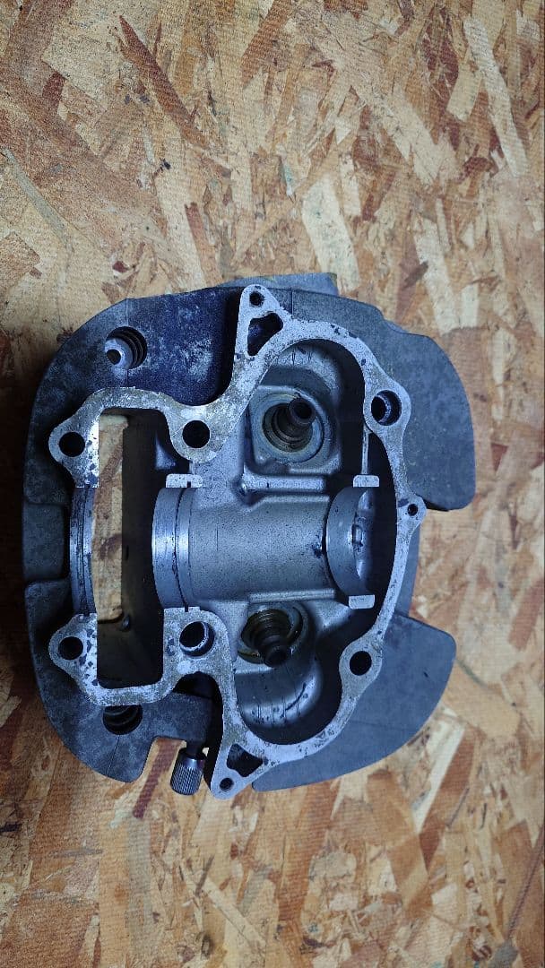 ヤマハSR500 400　OMC コンプリートシリンダーヘッド 面研ポート加工品