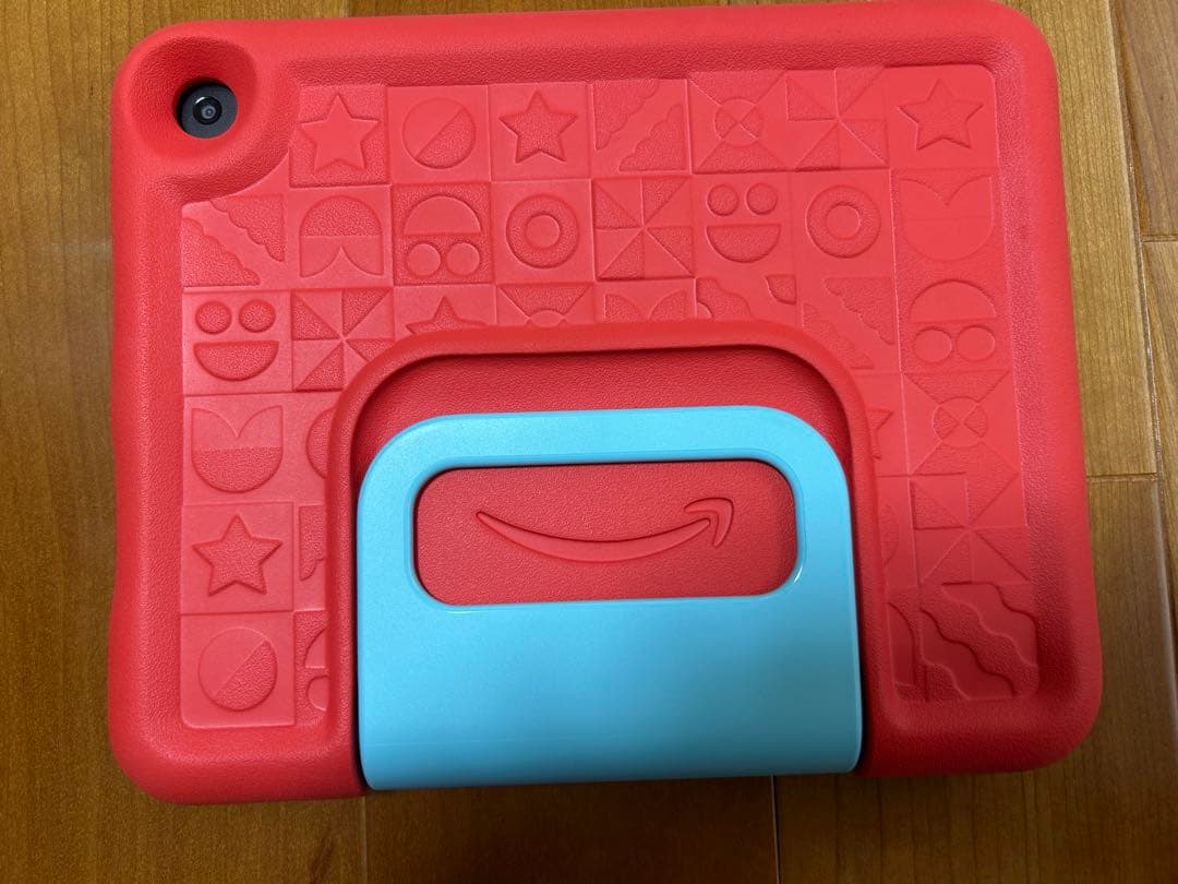 Amazon Fire HD 8 キッズタブレット 美品 ケース付 赤 充電器有