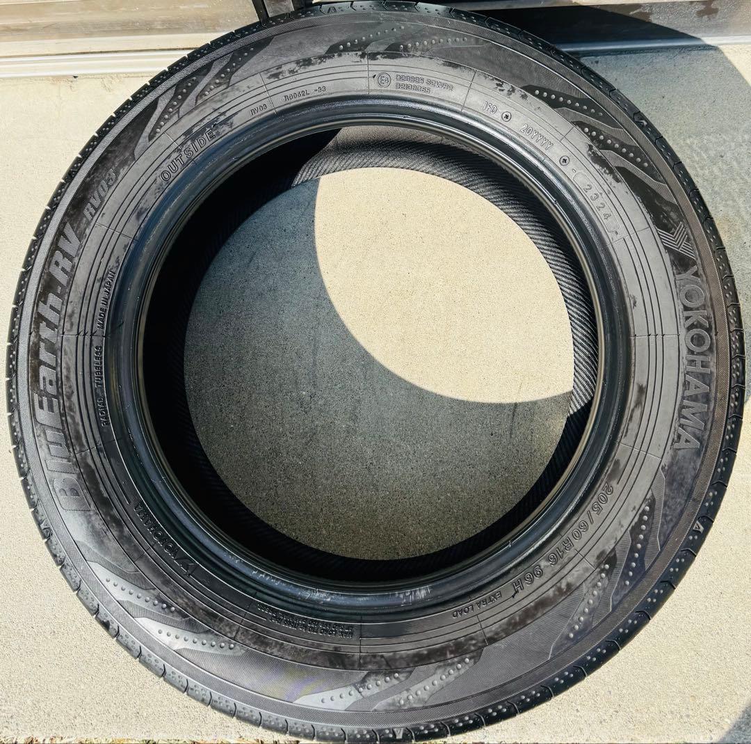 YOKOHAMA BluEarth-RV 205/60R16 96H 24年製