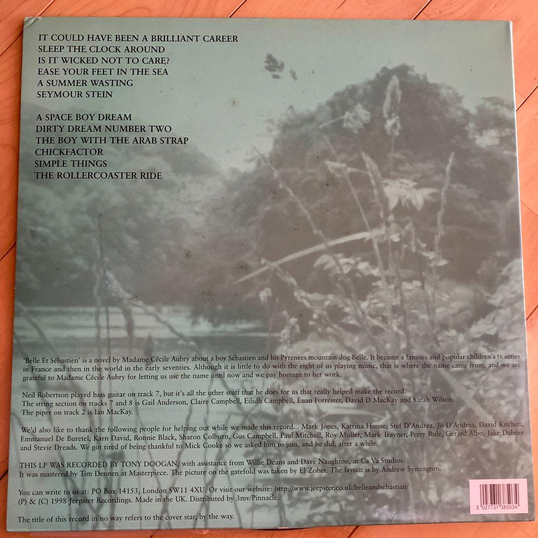 UKオリジ2枚BELLE & SEBASTIAN ベル&セバスチャンLPレコード