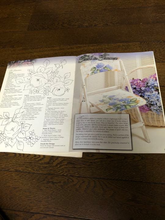 トールペイント　今日　お花シリーズ　5冊セット