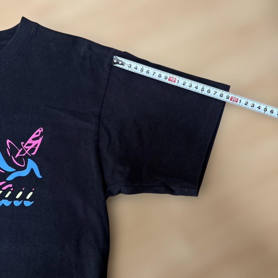 GUCCIグッチ　ハワイプリント　ロゴTシャツ　Ｌサイズ相当
