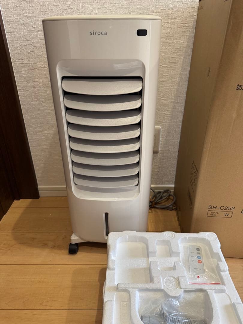 *美品*siroca シロカ SHーC252 加湿つき温冷風扇2021年製