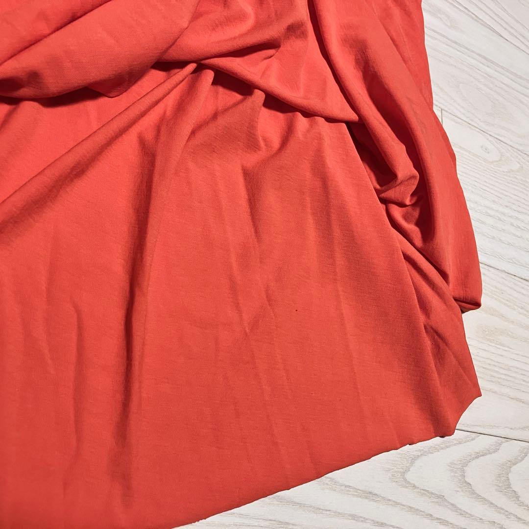 【タグ付】Plage ロングスカート　マキシ丈　オレンジ　24SS 日本製