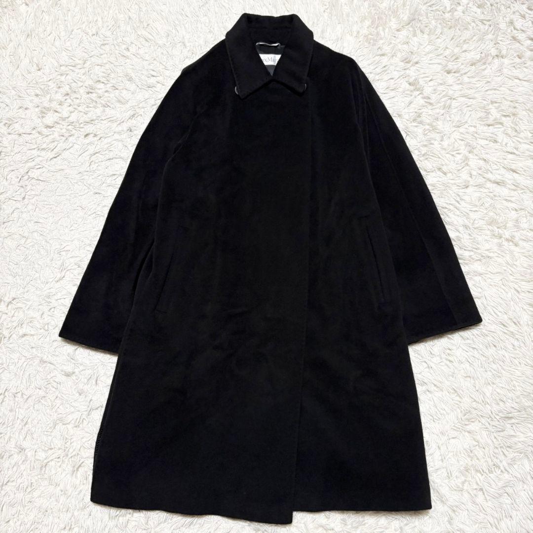 美品 マックスマーラ ロングコート カシミヤ混