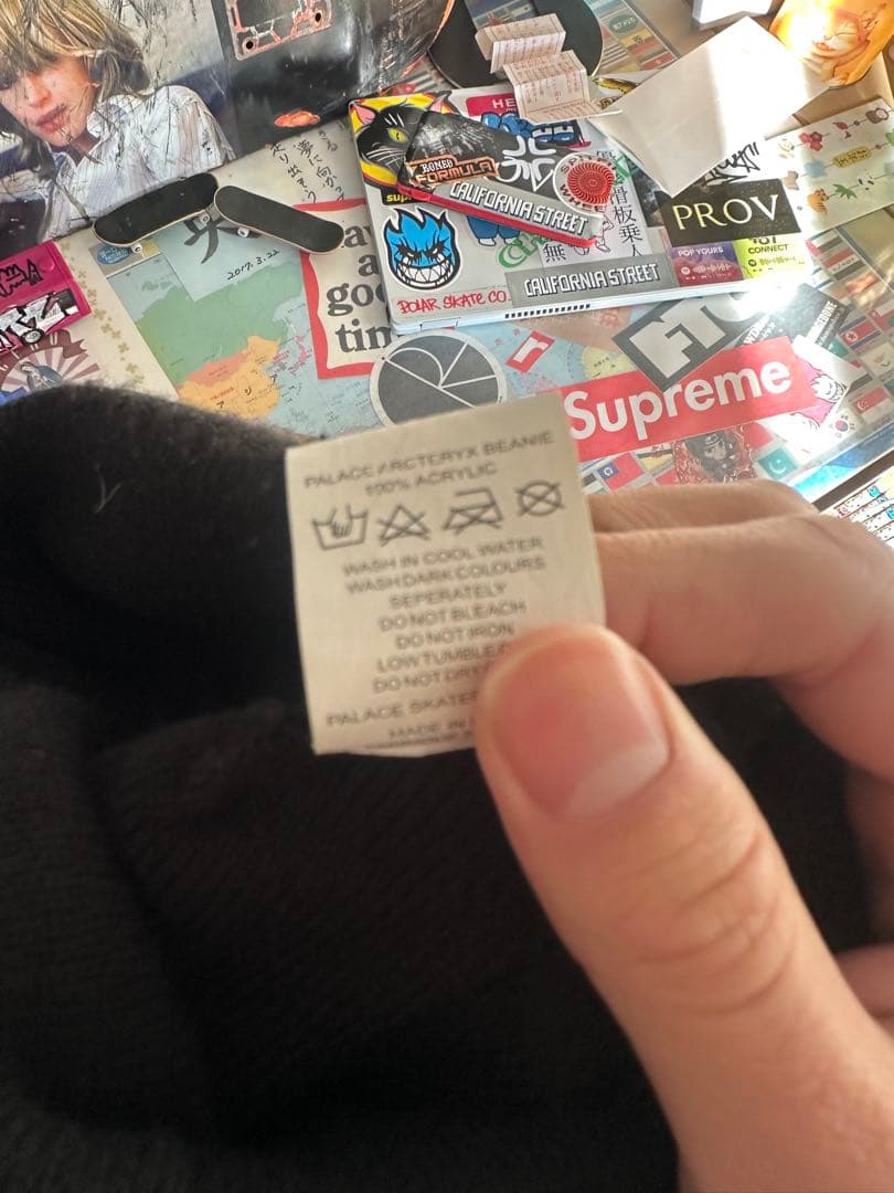 palace × Arc’teryx コラボ ビーニー
