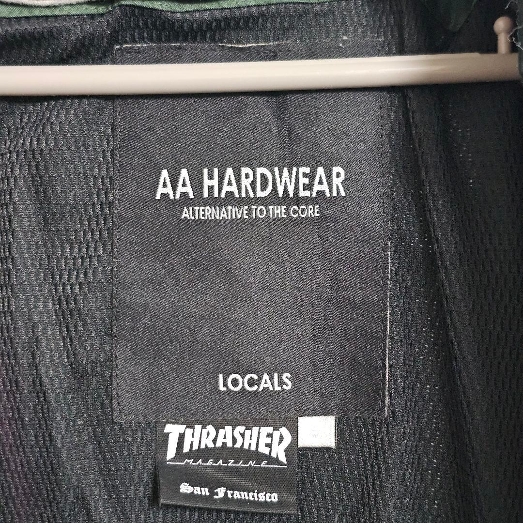 あ*ん様 THRASHER x AA HARDWEAR コーチジ ャケット スノ