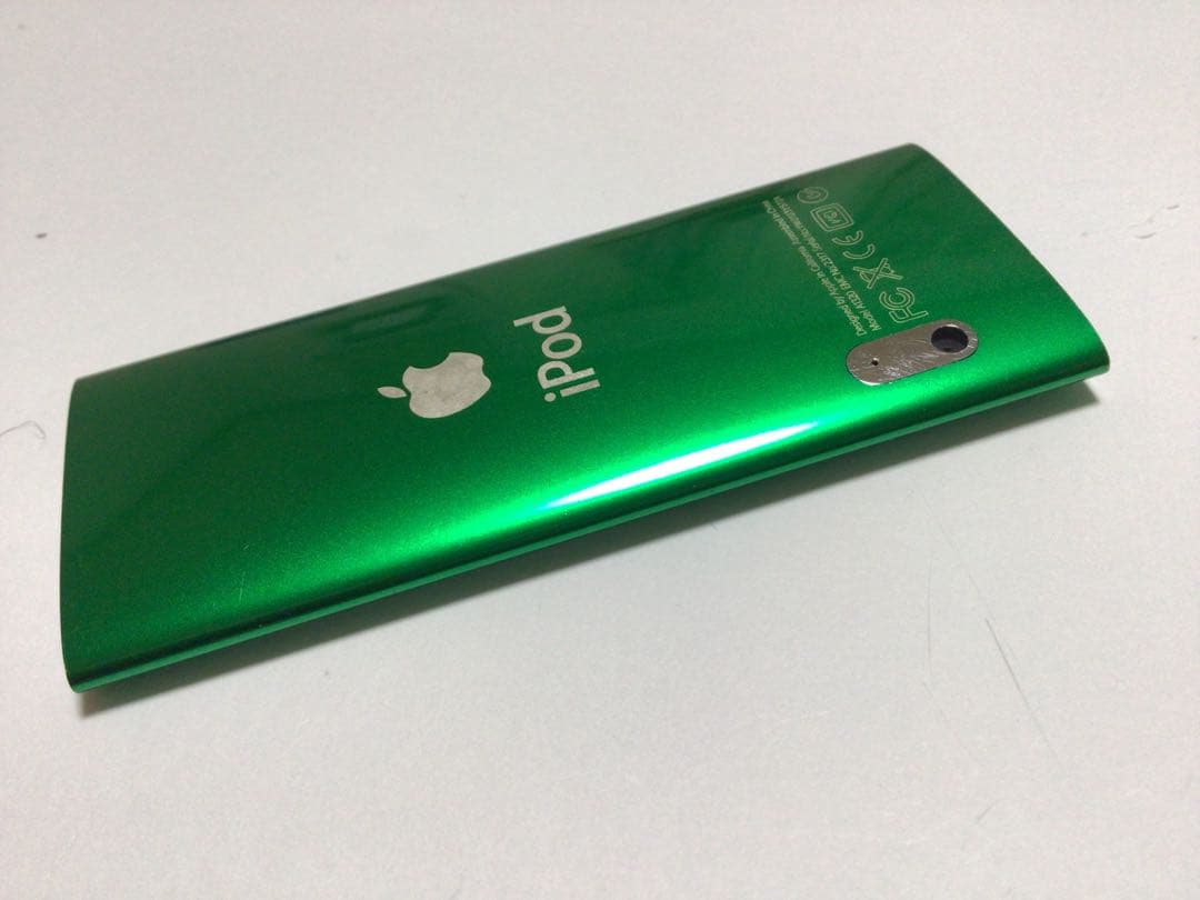 iPod nano５世代16GB グリーンno.28バッテリー交換済、外装換装品