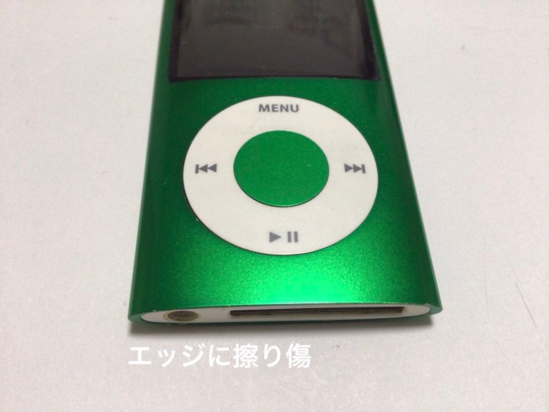 iPod nano５世代16GB グリーンno.28バッテリー交換済、外装換装品