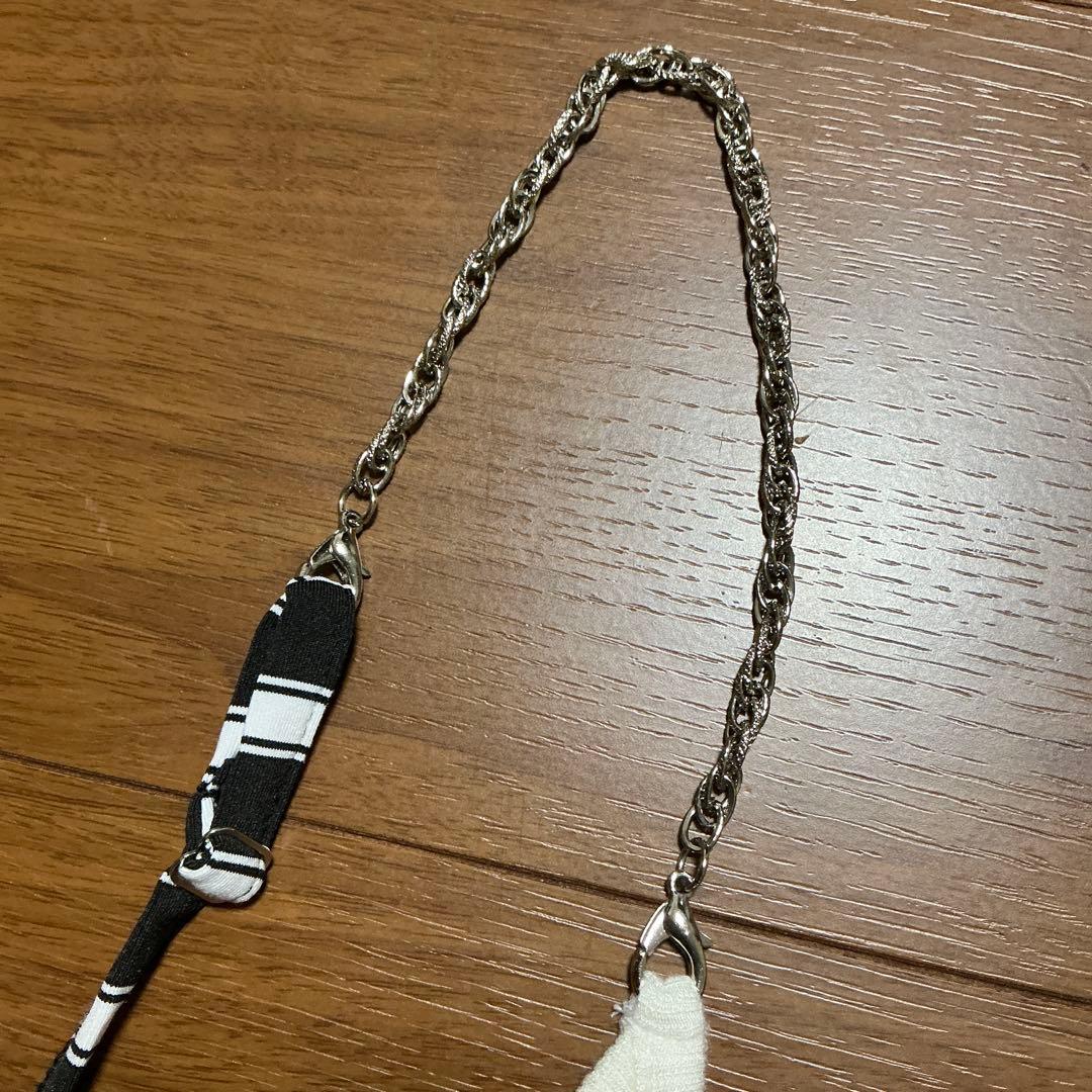 d.i.a.ストライプキャミソール ジッパー付き