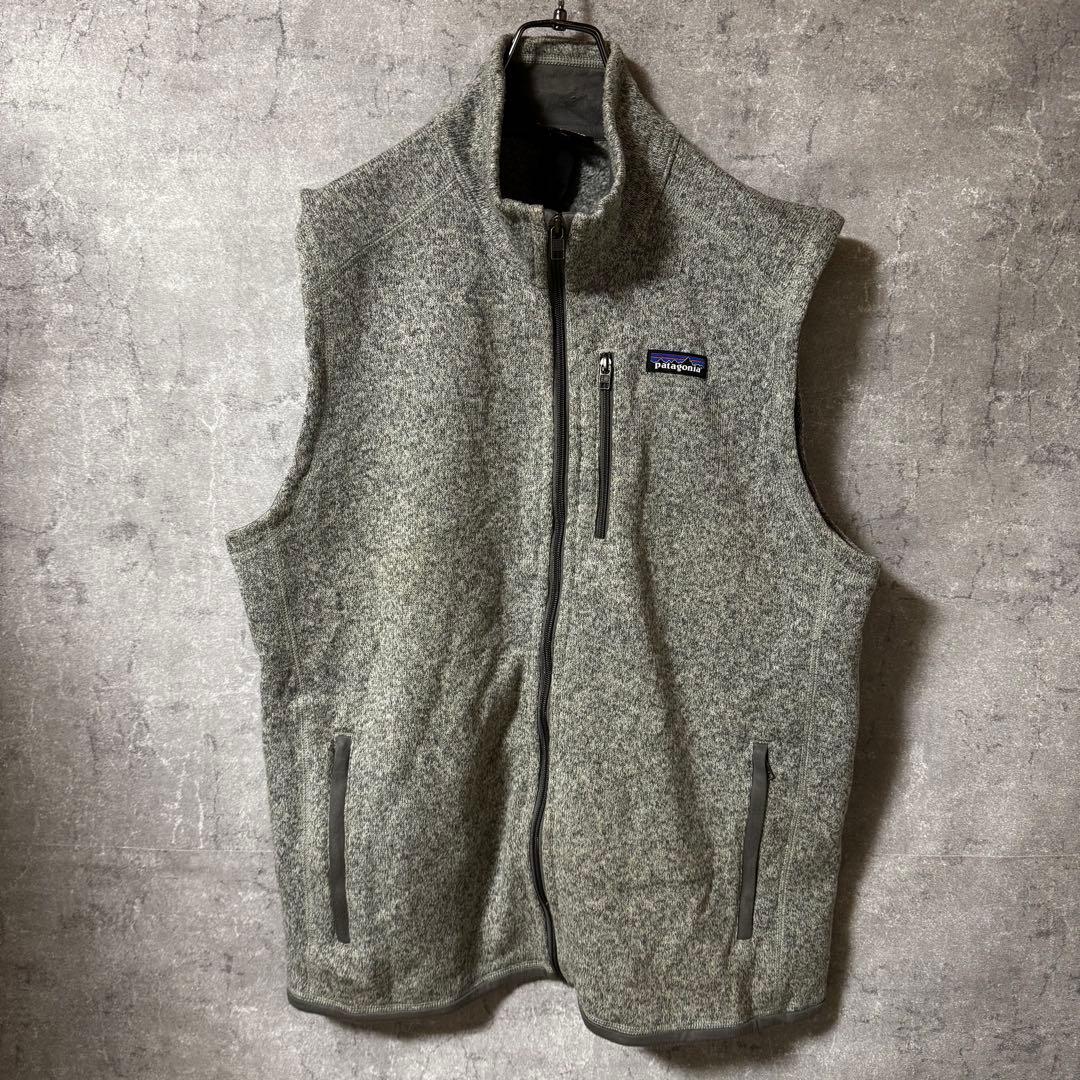パタゴニア patagonia ベスト　ベターセーター　グレー