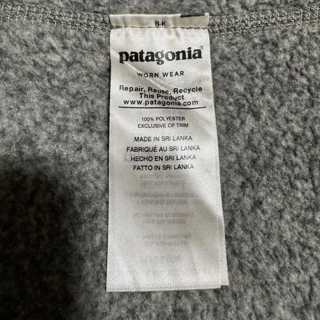 パタゴニア patagonia ベスト　ベターセーター　グレー