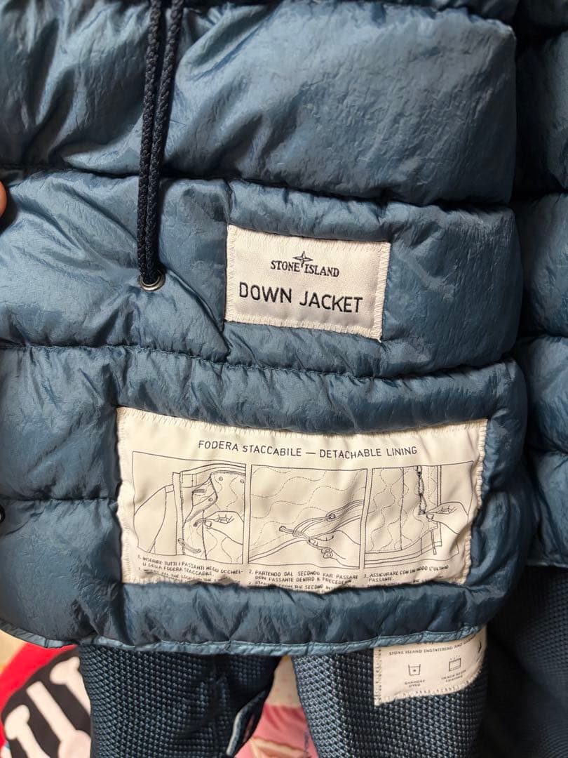 美品STONE  MODIFIED PANAMA DOWN COAT