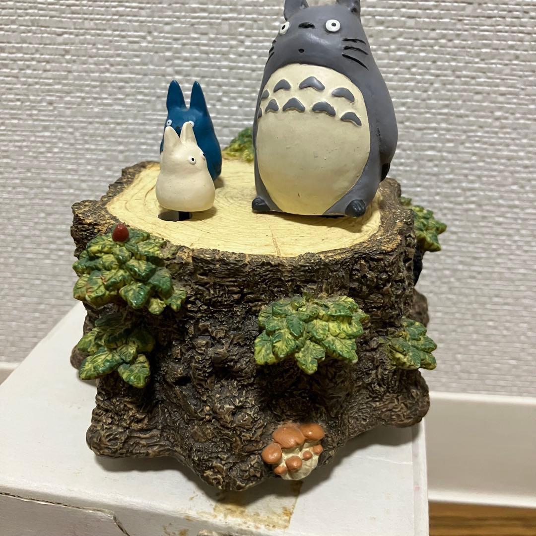 【希少】　となりのトトロ　切り株　小樽オルゴール堂